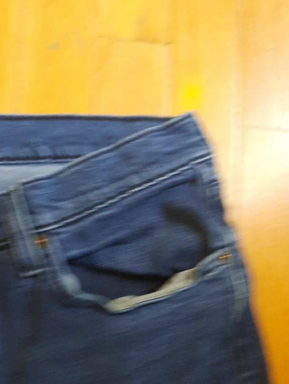 Levi's Dark Blue Straight Leg Jeans